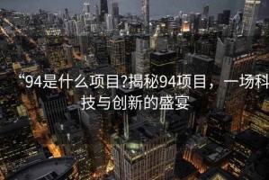 “94是什么項(xiàng)目?揭秘94項(xiàng)目，一場(chǎng)科技與創(chuàng)新的盛宴