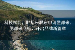 科技賦能，胖都來股東申請盈都來、肥都來商標，開啟品牌新篇章