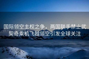 國際領(lǐng)空主權(quán)之爭，兩國聯(lián)手禁止武契奇乘機飛越領(lǐng)空引發(fā)全球關(guān)注