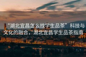 “湖北宜昌怎么找學生品茶”科技與文化的融合，湖北宜昌學生品茶指南