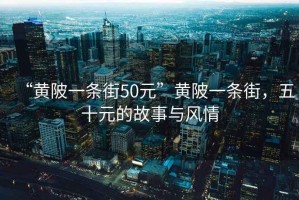 “黃陂一條街50元”黃陂一條街，五十元的故事與風(fēng)情