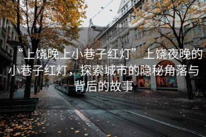 “上饒晚上小巷子紅燈”上饒夜晚的小巷子紅燈，探索城市的隱秘角落與背后的故事