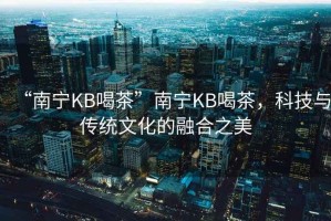 “南寧KB喝茶”南寧KB喝茶，科技與傳統(tǒng)文化的融合之美