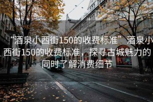 “酒泉小西街150的收費標(biāo)準(zhǔn)”酒泉小西街150的收費標(biāo)準(zhǔn)，探尋古城魅力的同時了解消費細(xì)節(jié)