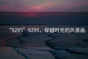 “9295”9295，穿越時光的風(fēng)景畫