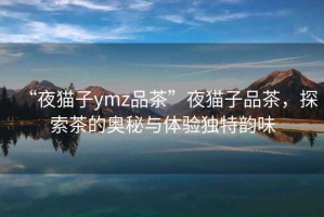 “夜貓子ymz品茶”夜貓子品茶，探索茶的奧秘與體驗(yàn)獨(dú)特韻味
