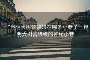 “昆明大樹營娘娘在哪條小巷子”昆明大樹營娘娘的神秘小巷