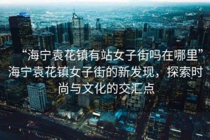 “海寧袁花鎮(zhèn)有站女子街嗎在哪里”海寧袁花鎮(zhèn)女子街的新發(fā)現(xiàn)，探索時(shí)尚與文化的交匯點(diǎn)