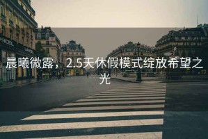 晨曦微露，2.5天休假模式綻放希望之光