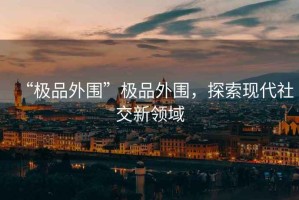 “極品外圍”極品外圍，探索現(xiàn)代社交新領域