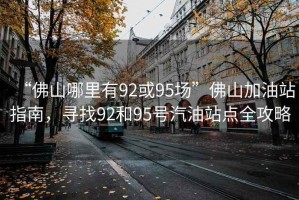 “佛山哪里有92或95場”佛山加油站指南，尋找92和95號汽油站點(diǎn)全攻略