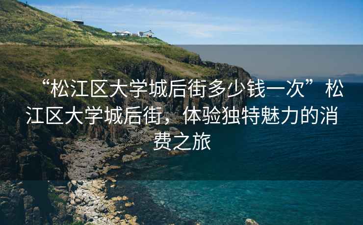 “松江區(qū)大學(xué)城后街多少錢一次”松江區(qū)大學(xué)城后街，體驗(yàn)獨(dú)特魅力的消費(fèi)之旅