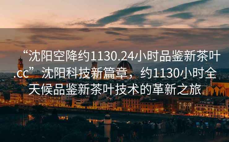 “沈陽空降約1130.24小時品鑒新茶葉.cc”沈陽科技新篇章，約1130小時全天候品鑒新茶葉技術(shù)的革新之旅
