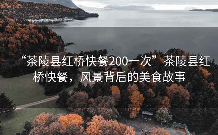 “茶陵縣紅橋快餐200一次”茶陵縣紅橋快餐，風景背后的美食故事