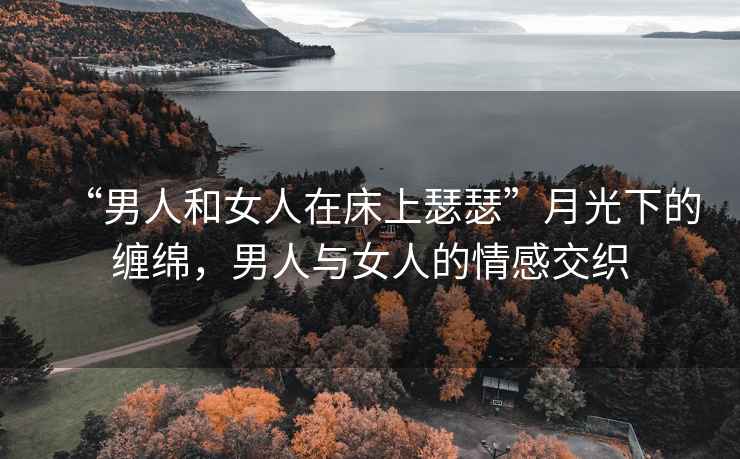 “男人和女人在床上瑟瑟”月光下的纏綿，男人與女人的情感交織