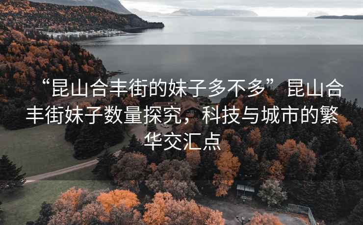 “昆山合豐街的妹子多不多”昆山合豐街妹子數(shù)量探究，科技與城市的繁華交匯點(diǎn)