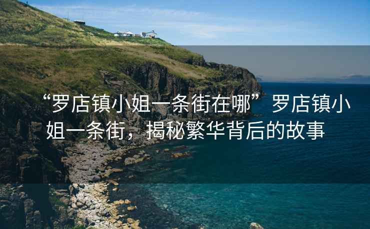 “羅店鎮(zhèn)小姐一條街在哪”羅店鎮(zhèn)小姐一條街，揭秘繁華背后的故事