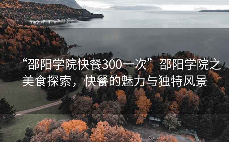 “邵陽學(xué)院快餐300一次”邵陽學(xué)院之美食探索，快餐的魅力與獨(dú)特風(fēng)景