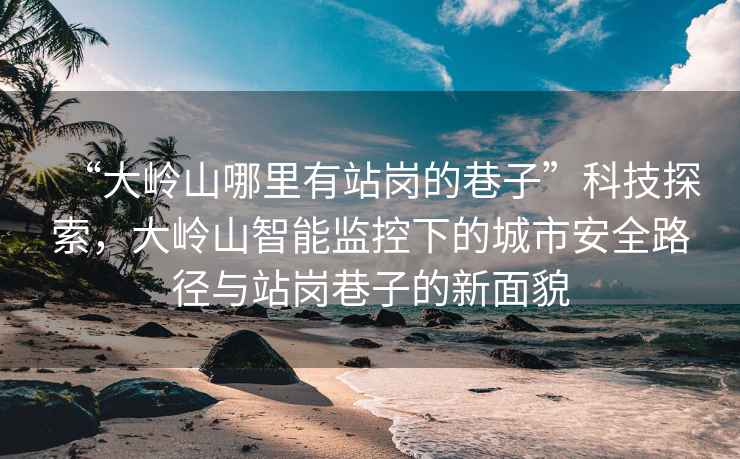 “大嶺山哪里有站崗的巷子”科技探索，大嶺山智能監(jiān)控下的城市安全路徑與站崗巷子的新面貌
