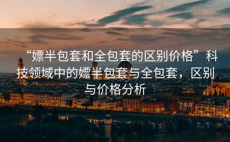 “嫖半包套和全包套的區(qū)別價格”科技領(lǐng)域中的嫖半包套與全包套，區(qū)別與價格分析