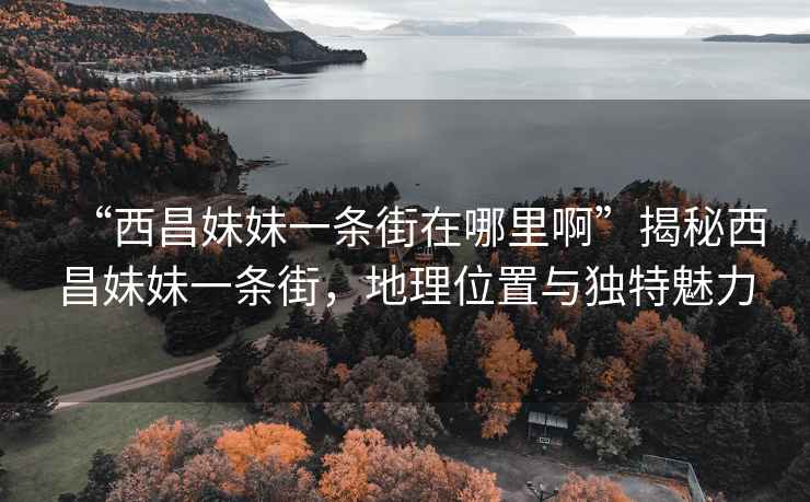 “西昌妹妹一條街在哪里啊”揭秘西昌妹妹一條街，地理位置與獨(dú)特魅力