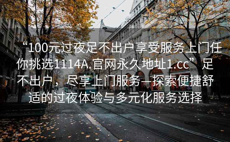 “100元過夜足不出戶享受服務(wù)上門任你挑選1114A.官網(wǎng)永久地址1.cc”足不出戶，盡享上門服務(wù)—探索便捷舒適的過夜體驗與多元化服務(wù)選擇