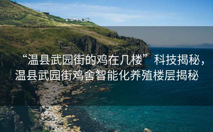 “溫縣武園街的雞在幾樓”科技揭秘，溫縣武園街雞舍智能化養(yǎng)殖樓層揭秘