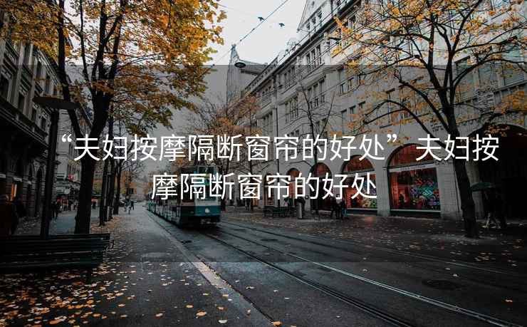 “夫婦按摩隔斷窗簾的好處”夫婦按摩隔斷窗簾的好處