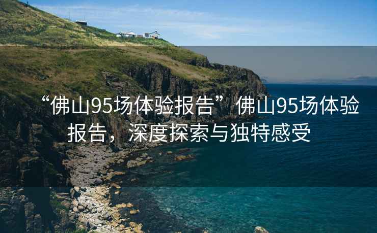 “佛山95場體驗報告”佛山95場體驗報告，深度探索與獨特感受