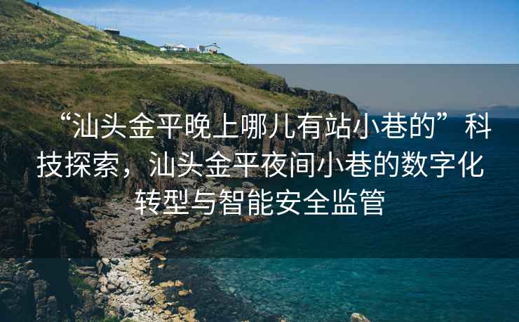 “汕頭金平晚上哪兒有站小巷的”科技探索，汕頭金平夜間小巷的數(shù)字化轉(zhuǎn)型與智能安全監(jiān)管