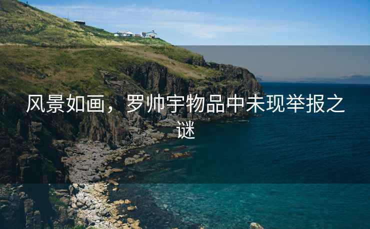 風(fēng)景如畫，羅帥宇物品中未現(xiàn)舉報之謎