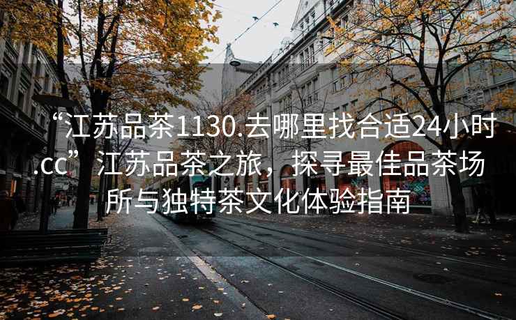 “江蘇品茶1130.去哪里找合適24小時.cc”江蘇品茶之旅，探尋最佳品茶場所與獨特茶文化體驗指南