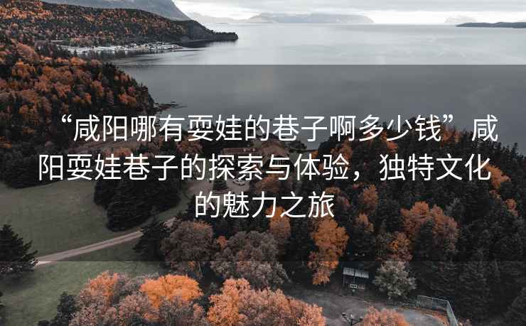 “咸陽哪有耍娃的巷子啊多少錢”咸陽耍娃巷子的探索與體驗，獨特文化的魅力之旅