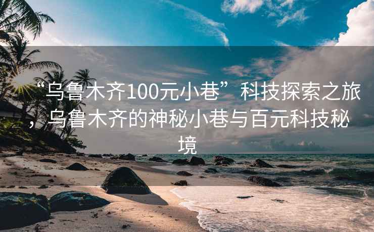 “烏魯木齊100元小巷”科技探索之旅，烏魯木齊的神秘小巷與百元科技秘境