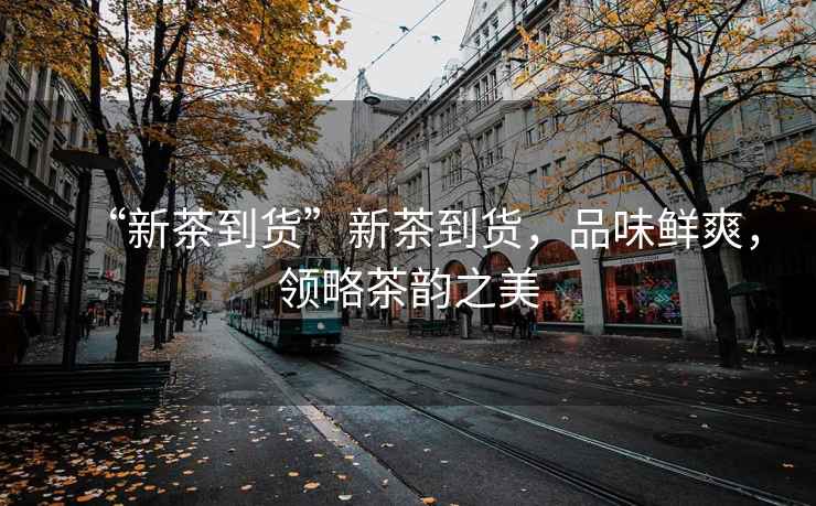 “新茶到貨”新茶到貨，品味鮮爽，領略茶韻之美