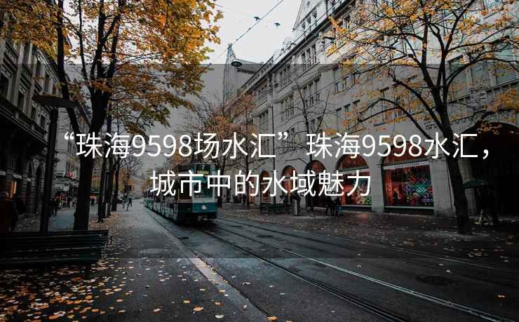 “珠海9598場(chǎng)水匯”珠海9598水匯，城市中的水域魅力