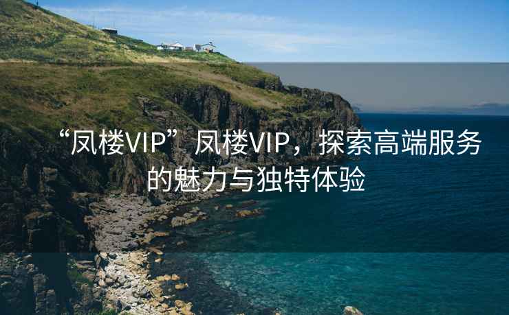 “鳳樓VIP”鳳樓VIP，探索高端服務(wù)的魅力與獨特體驗