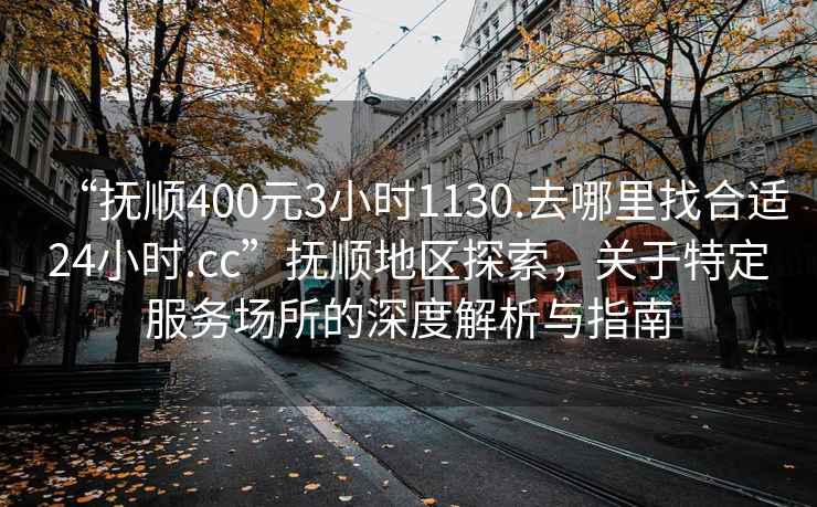 “撫順400元3小時1130.去哪里找合適24小時.cc”撫順地區(qū)探索，關于特定服務場所的深度解析與指南